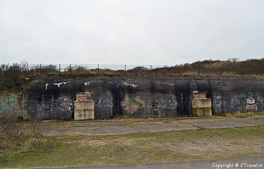 Een bunker aan het Dauwbraampad in IJmuiden