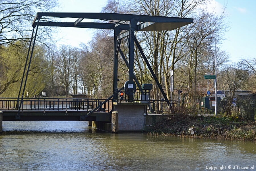 De Amsterdamsepoortbrug in vestingstad Muiden