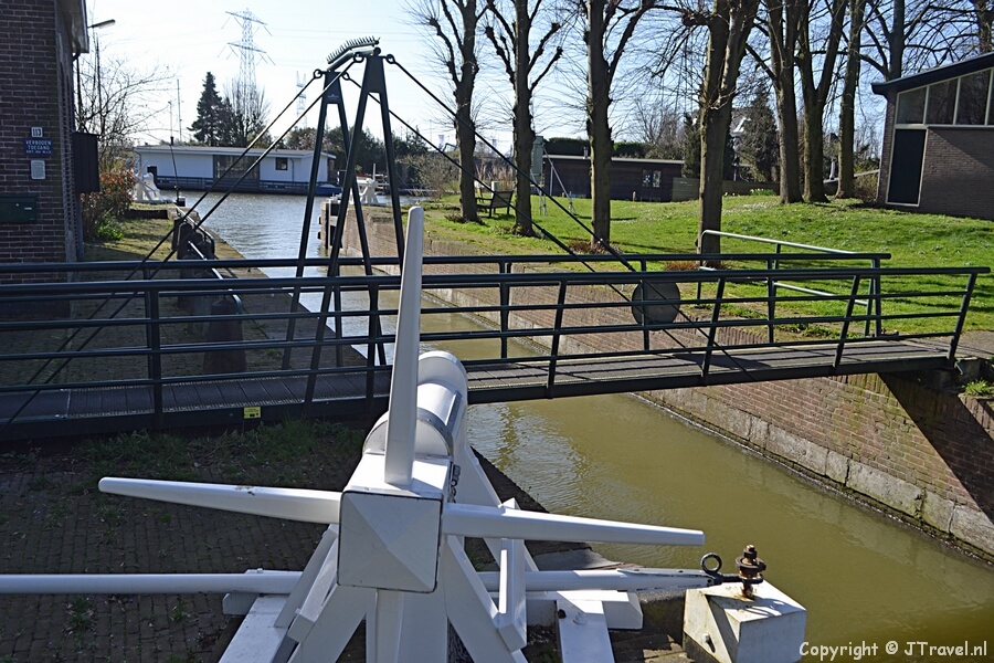 De Weesperpoortsluis in vestingstad Muiden