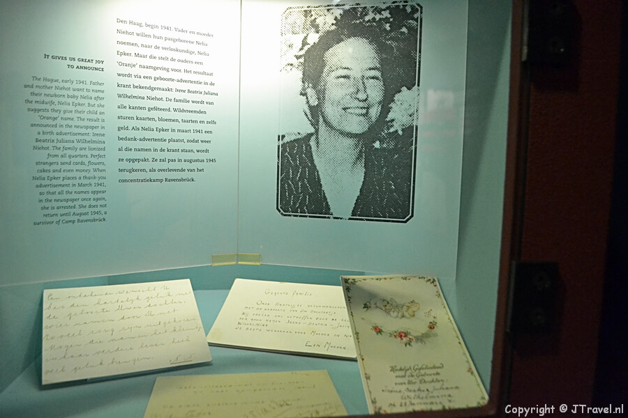 Nederland in de Tweede Wereldoorlog in het Verzetsmuseum in Amsterdam