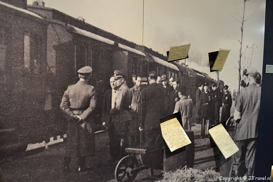 Nederland in de Tweede Wereldoorlog in het Verzetsmuseum in Amsterdam