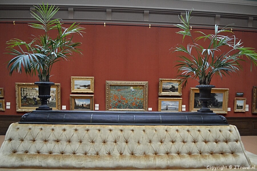 De Tweede Schilderijenzaal in het Teylers Museum in Haarlem