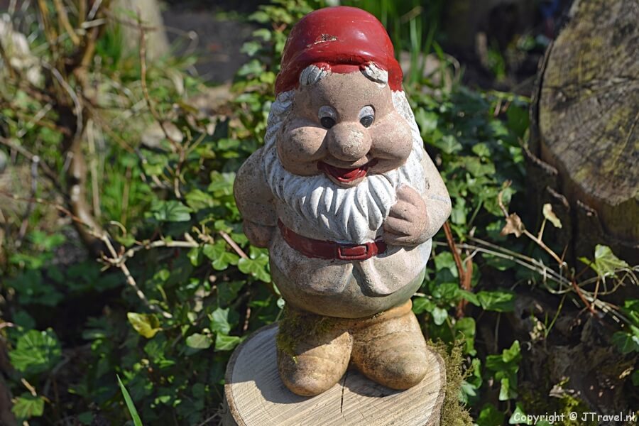 Kabouters op de route van de Kabouterwandeling over Landgoed Keukenhof