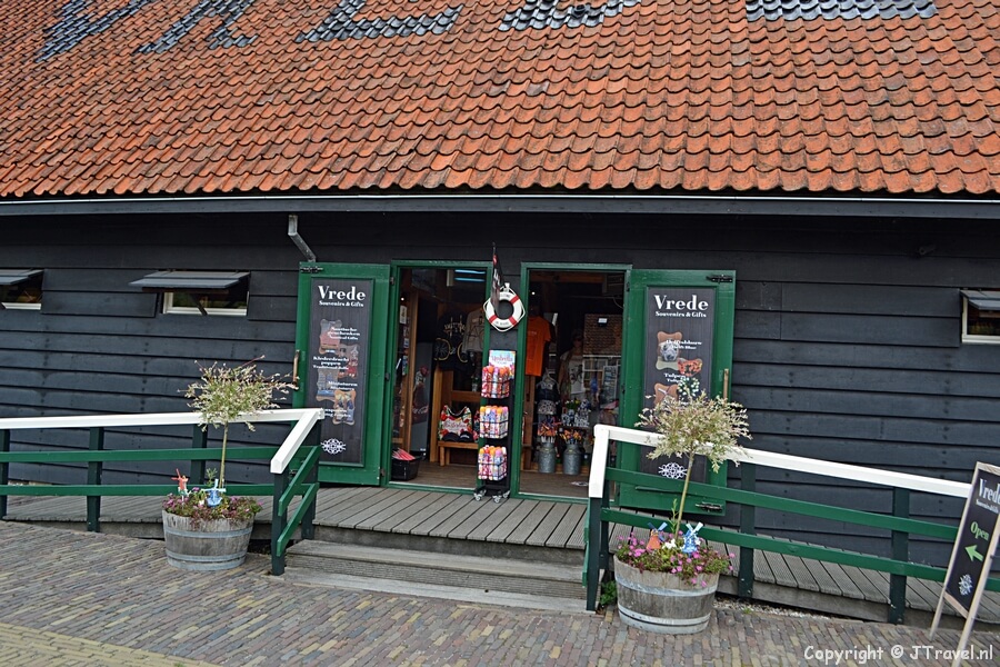 Pakhuis Vrede op de Schans op de Zaanse Schans in Zaandam