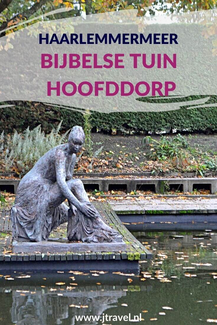 In Hoofddorp achter de R.K.-kerk Joannes De Doper bevindt zich een Bijbelse Tuin met 50 beelden van Bijbelse figuren. Alles in deze Bijbelse Tuin Hoofddorp heeft een betekenis, ook de bomen. Meer lees je op mijn website. Lees je mee? #bijbelsetuinhoofddorp #haarlemmermeer #hoofddorp #bijbelsetuin #jtravel #jtravelblog