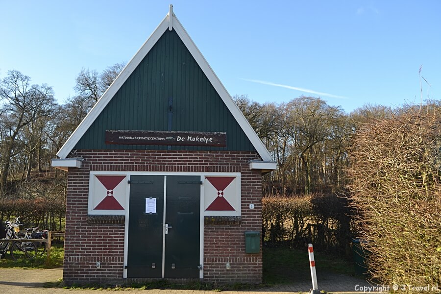 Informatiepunt De Kakelye tijdens mijn wandeling over Buitenplaats Leyduin in Vogelenzang