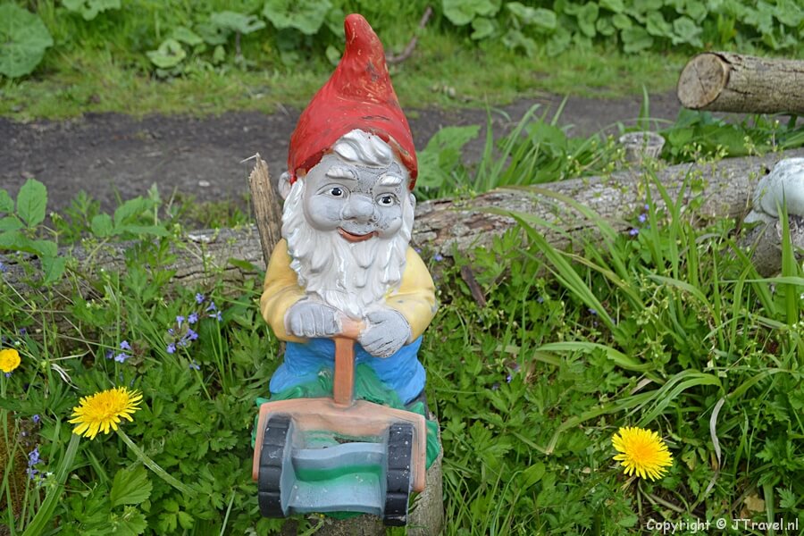 Het kabouterdorp op Landgoed Keukenhof tijdens Trage Tocht Lisse