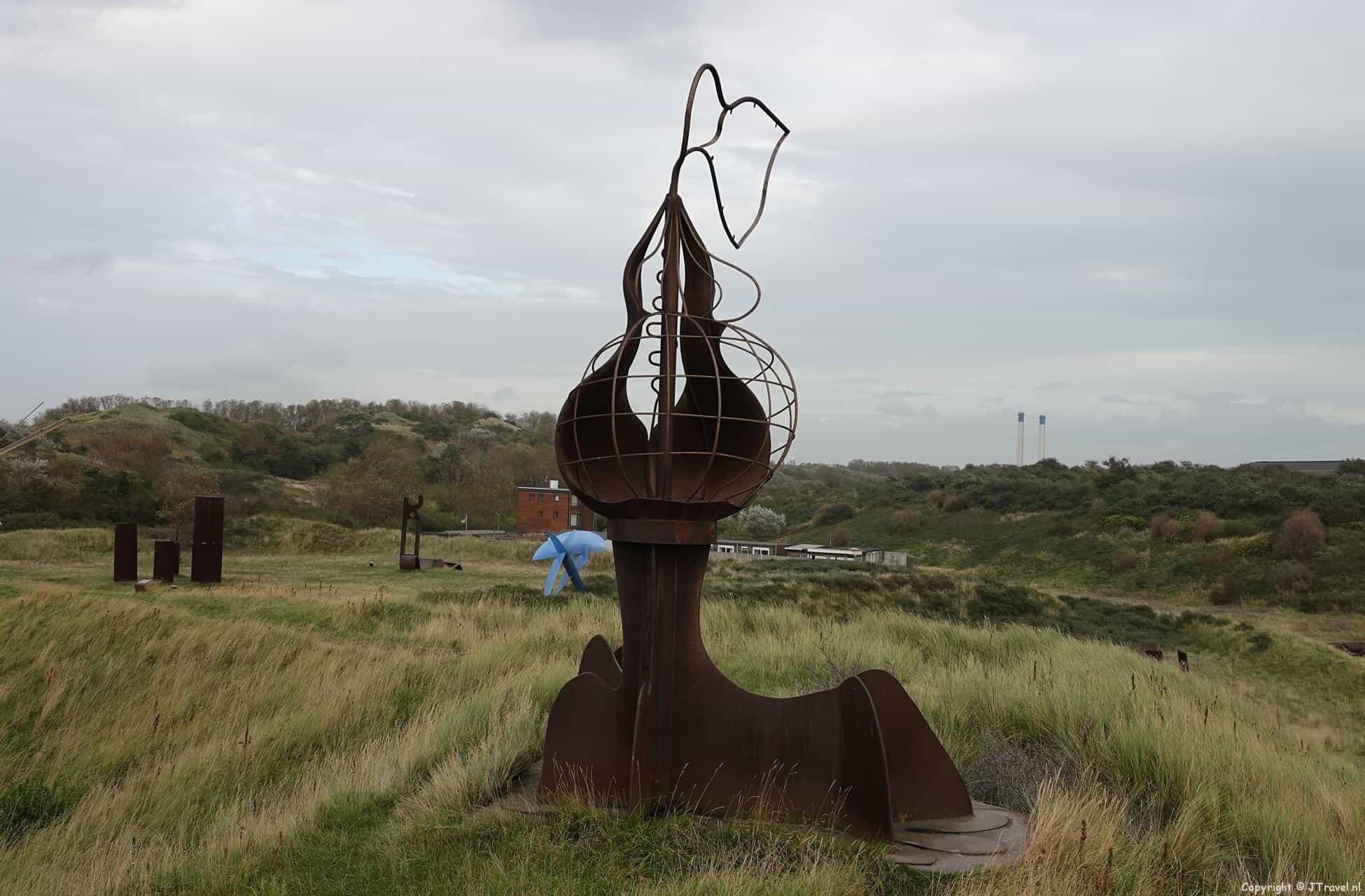 Beeldenpark 'Een Zee van Staal' in Wijk aan Zee