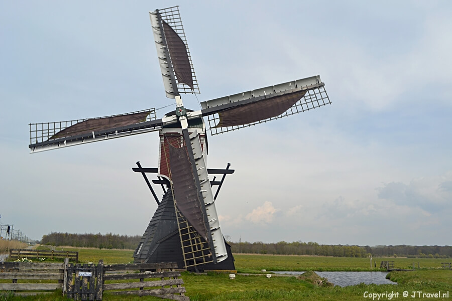 De Lageveense Molen tijdens de Trage Tocht Lisse
