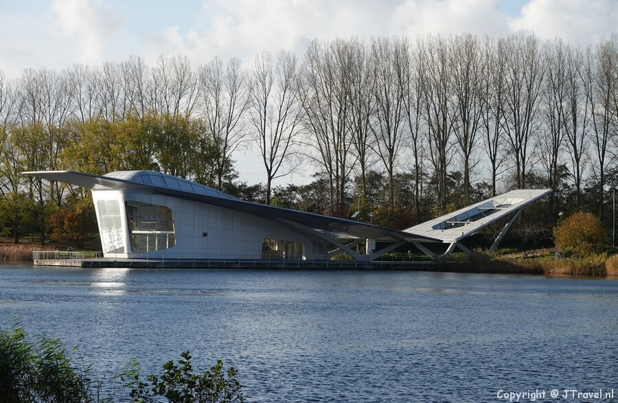 Het paviljoen tijdens mijn kabouterwandeling in het Haarlemmermeerse Bos in Hoofddorp