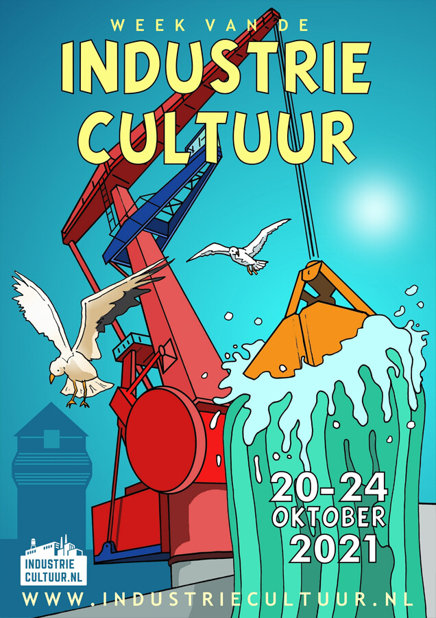 Poster van de Week van de Industriecultuur 2021