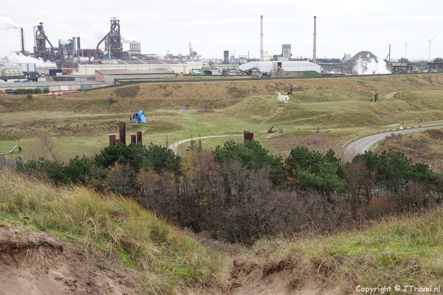 In de duinen tijdens mijn wandeling rond Wijk aan Zee