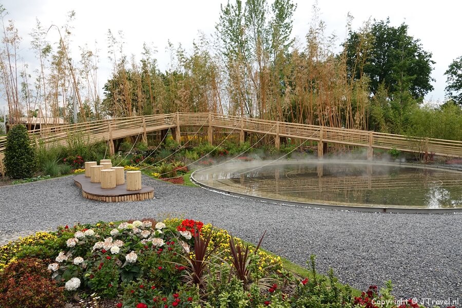 China in Urban District op de Floriade Expo 2022 in Almere