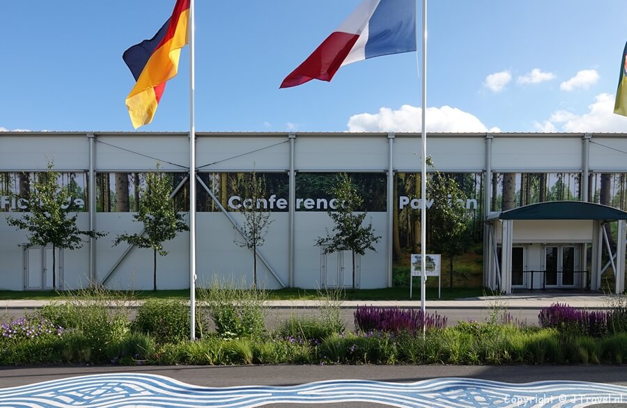 Conference Paviljoen op Hortus Avenue op de Floriade Expo 2022 in Almere