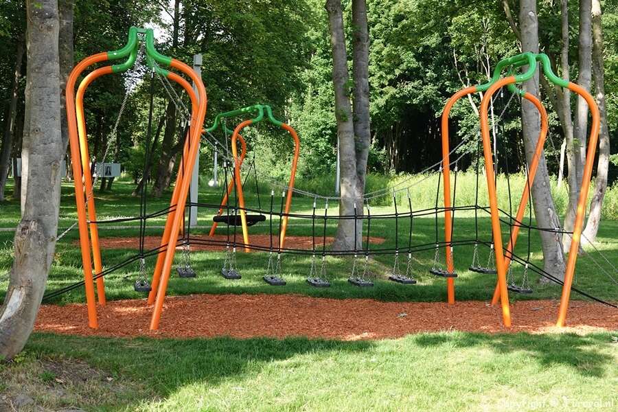 Speeltuin Wortel op Green Island op de Floriade Expo 2022 in Almere