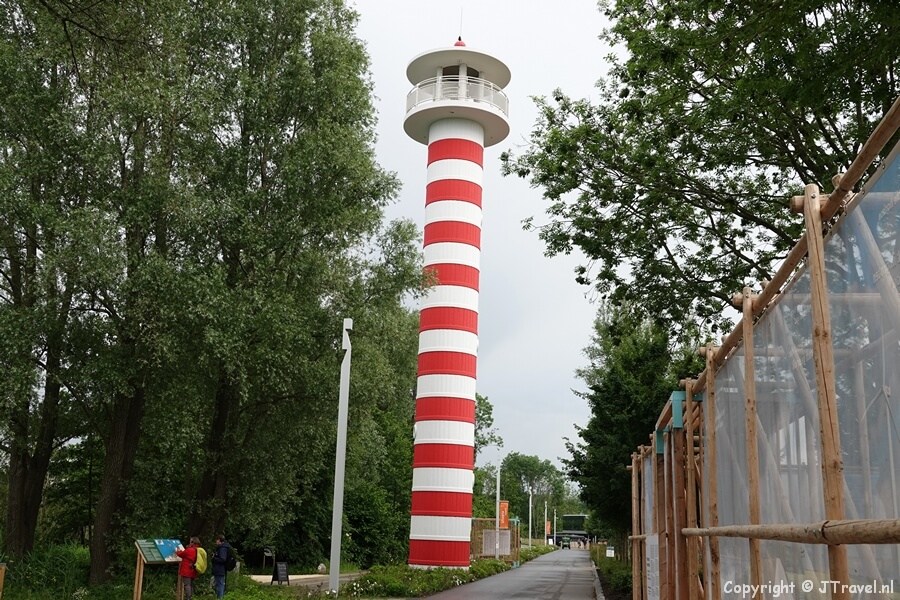 Utopia Tower op Utopia Island op de Floriade Expo 2022 in Almere<br/>Copyright ยฉ JTravel.nl