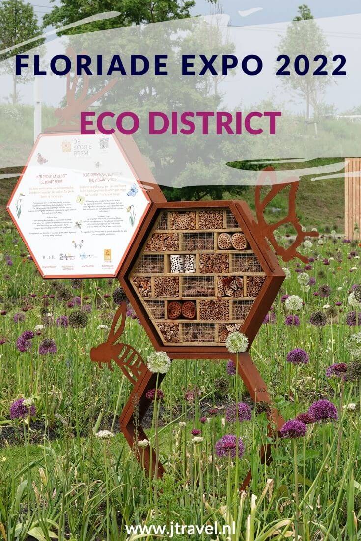 Dit artikel gaat over het Eco District op de Floriade Expo 2022 in Almere, het minst interessante deel van de Floriade om te ontdekken. U kunt hier vandaan met de kabelbaan naar Green Island of andersom van Green Island naar Eco District en dan via een de twee viaducten over snelweg A6 naar Hortus Avenue lopen. Meer over het Eco District leest u in dit artikel. #floriade #floriade2022 #floriadeexpo2022 #ecodisctirct #almere #flevoland #tuinbouwtentoonstelling #jtravel #jtravelblog
