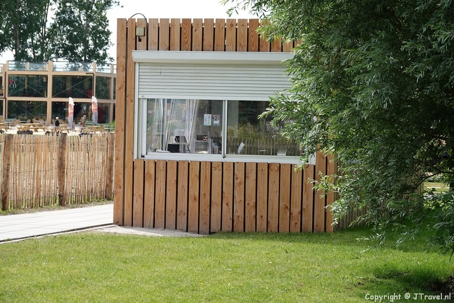 Een service point op de Floriade Expo 2022 in Almere