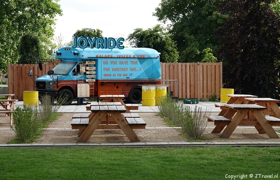 Foodtruck Joyride op Green Island op de Floriade Expo 2022 in Almere