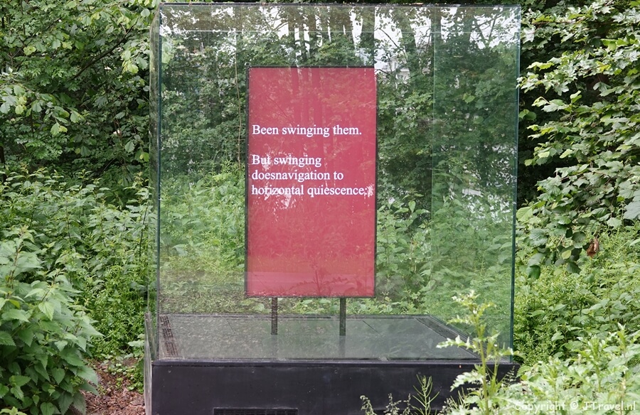 Het kunstwerk Naturespeak op Green Island op de Floriade Expo 2022 in Almere<br/>Copyright ยฉ JTravel.nl