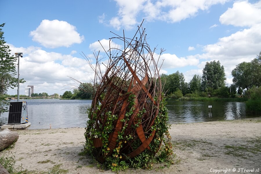 Kunstwerk Oase op Utopia Island op de Floriade Expo 2022 in Almere<br/>Copyright ยฉ JTravel.nl