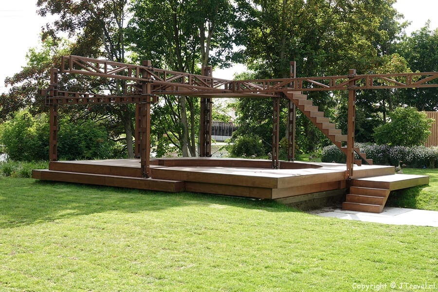 Tranquility Machine op Green Island op de Floriade Expo 2022 in Almere