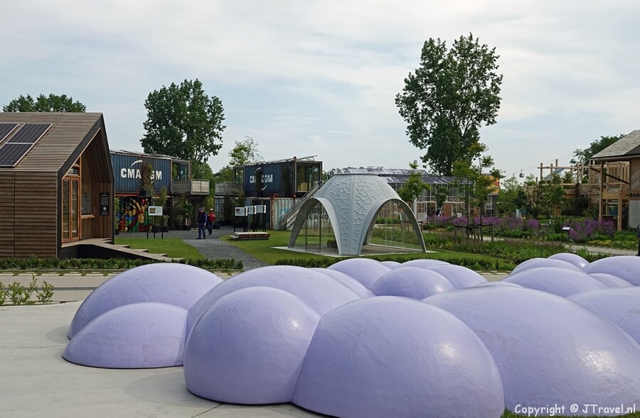 Speeltuin Flevo Campus op het Urban District op de Floriade Expo 2022 in Almere
