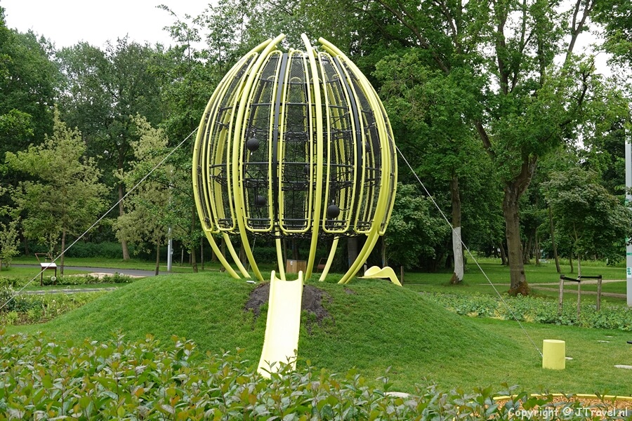 Speeltuin Citroen op Green Island op de Floriade Expo 2022 in Almere