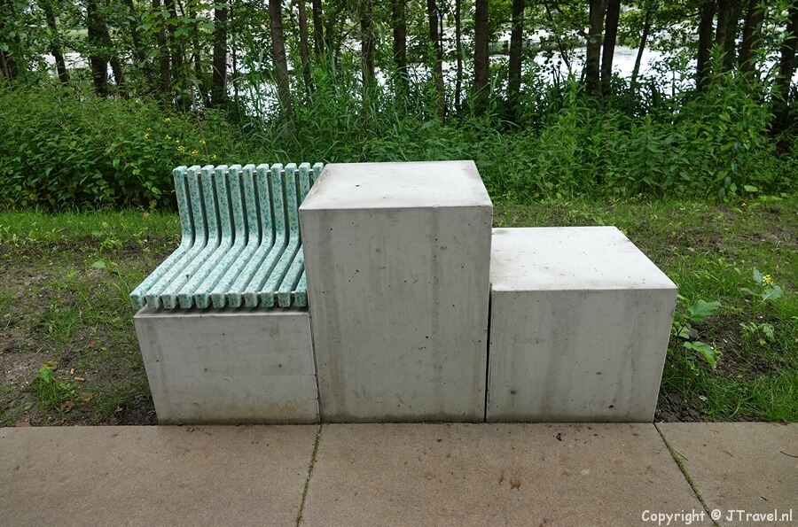 Even uitrusten op de Floriade Expo 2022 in Almere