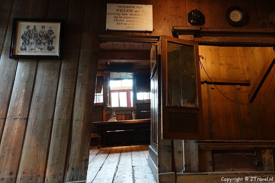 In het houten huisje in het Czaar Peterhuisje in Zaandam<br/>Copyright ยฉ JTravel.nl