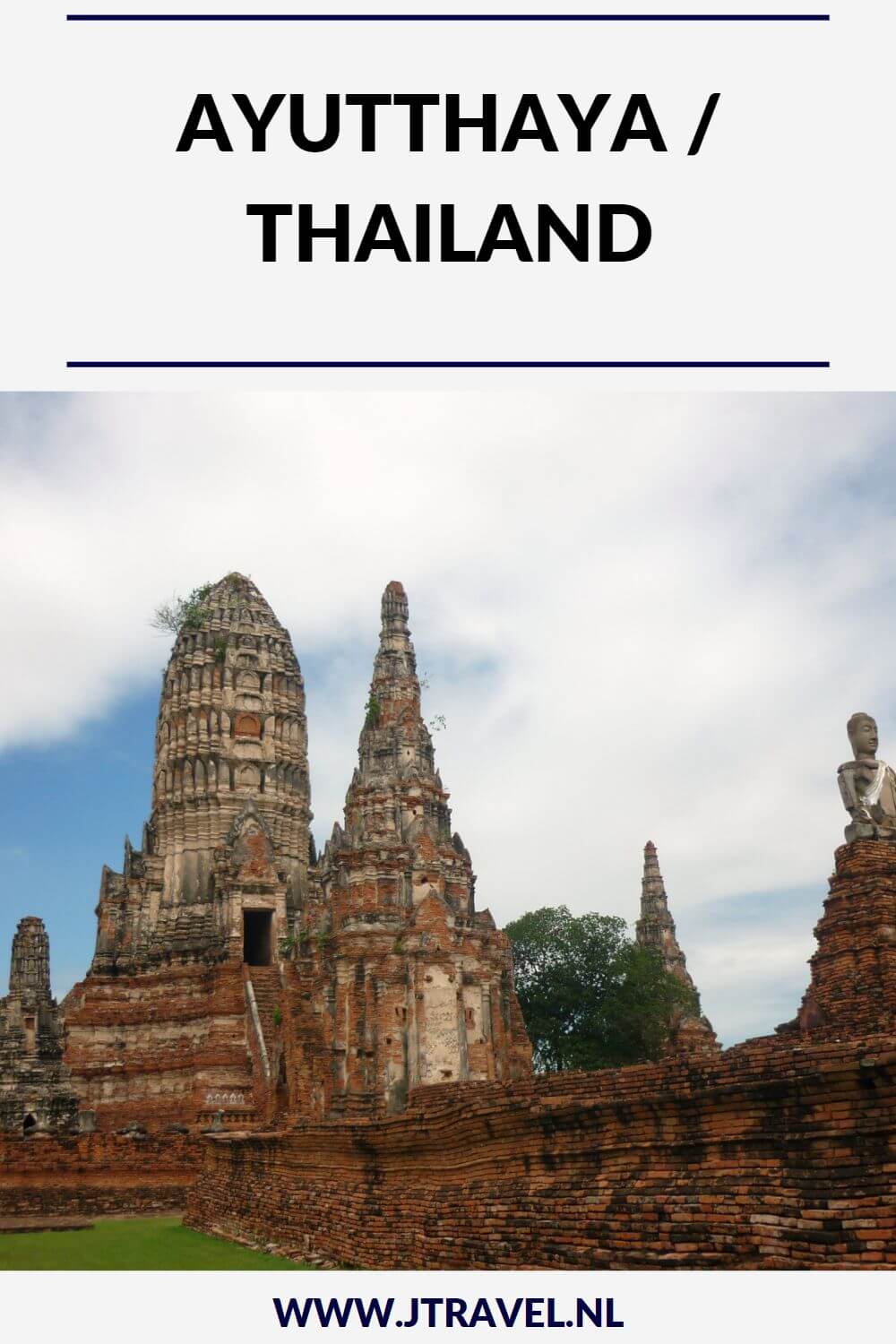 De bekendste tempel in Ayutthaya is de Wat Phra Mahathat. De Wat Phra Mahathat is een van de grootste en mooiste tempelcomplexen van de stad. Ayutthaya Historical Park staat op de Werelderfgoedlijst van UNESCO. Meer lees je in dit artikel. Lees je mee? #ayutthaya #thailand #unesco #jtravel #jtravelblog De bekendste tempel in Ayutthaya is de Wat Phra Mahathat. De Wat Phra Mahathat is een van de grootste en mooiste tempelcomplexen van de stad. Ayutthaya Historical Park staat op de Werelderfgoedlijst van UNESCO. Meer lees je in dit artikel. Lees je mee? #ayutthaya #thailand #unesco #jtravel #jtravelblog