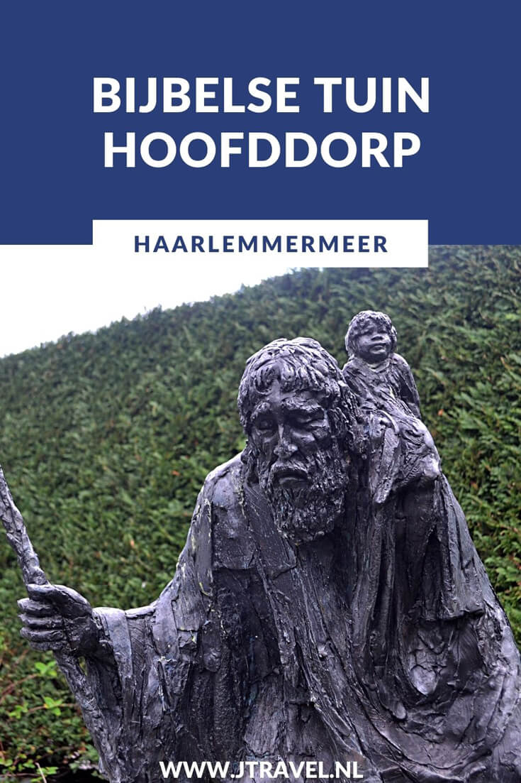 In Hoofddorp achter de R.K.-kerk Joannes De Doper bevindt zich een Bijbelse Tuin met 50 beelden van Bijbelse figuren. Alles in deze Bijbelse Tuin Hoofddorp heeft een betekenis, ook de bomen. Meer lees je op mijn website. Lees je mee? #bijbelsetuinhoofddorp #haarlemmermeer #hoofddorp #bijbelsetuin #jtravel #jtravelblog