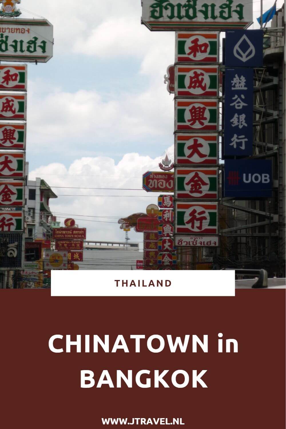 Chinatown in Bangkok is een must see als je de Thaise hoofdstad bezoekt. Je kijkt je ogen uit. Meer lezen? Kijk dan op mijn website. #chinatown #bangkok #thailand #jtravel #jtravelblog