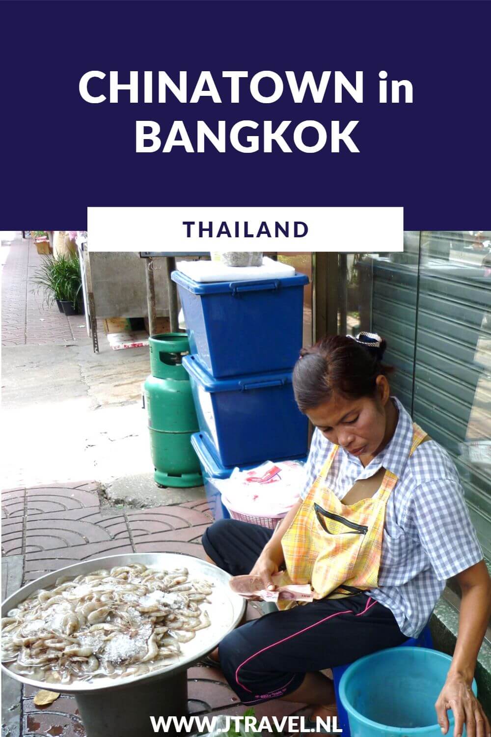 Chinatown in Bangkok is een must see als je de Thaise hoofdstad bezoekt. Je kijkt je ogen uit. Meer lezen? Kijk dan op mijn website. #chinatown #bangkok #thailand #jtravel #jtravelblog