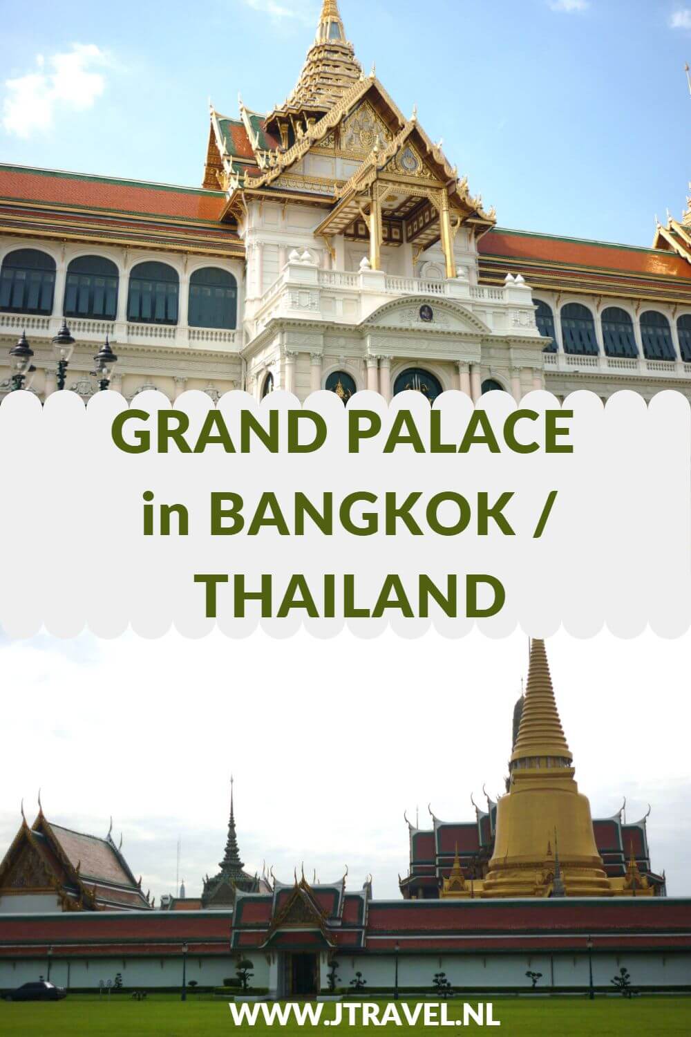 Een must do als je Bangkok bezoekt is het Grand Palace. Het Grand Palace met de Wat Phra Kaew/Tempel van de Smaragden Boeddha, is één van de belangrijkste en meest bezochte bezienswaardigheden van Bangkok. Meer lezen? Kijk dan op mijn website. #grandpalace #koninklijkpaleis #bangkok #thailand #jtravel #jtravelblog