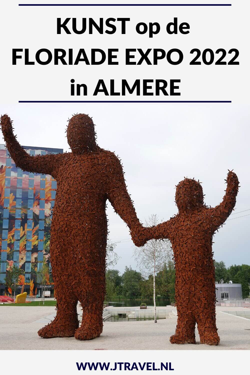 Op het hele terrein van de Floriade Expo 2022 in Almere staan vele kunstwerken. De Floriade Expo 2022 in Almere leent zich uitstekend voor kunst. Kunst geeft de Floriade een extra dimensie. In dit artikel heb ik de kunstwerken op een rijtje gezet. #kunst #floriade #floriade2022 #floriadeexpo2022 #almere #flevoland #tuinbouwtentoonstelling #jtravel #jtravelblog Op het hele terrein van de Floriade Expo 2022 in Almere staan vele kunstwerken. De Floriade Expo 2022 in Almere leent zich uitstekend voor kunst. Kunst geeft de Floriade een extra dimensie. In dit artikel heb ik de kunstwerken op een rijtje gezet. #kunst #floriade #floriade2022 #floriadeexpo2022 #almere #flevoland #tuinbouwtentoonstelling #jtravel #jtravelblog