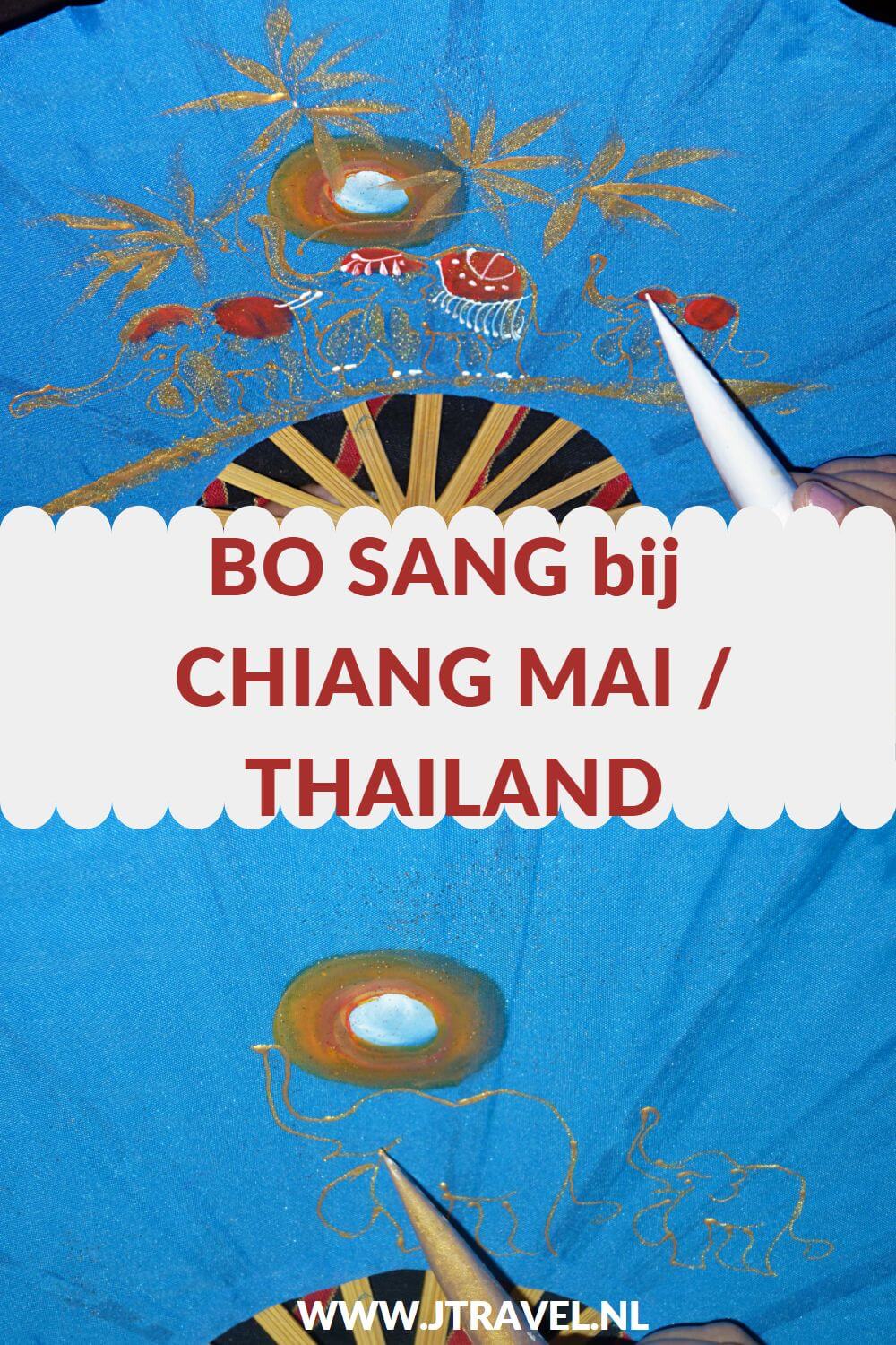 Tijdens mijn rondreis mocht Bo Sang bij Chiang Mai niet ontbreken. In Bo Sang liet ik een waaier met mijn naam in het Thais maken. Hier lees je de informatie over Bo Sang in de omgeving van Chiang Mai. Lees je mee over de Bo Sang? #chiangmai #bosang #thailand #waaier #parasol #jtravel #jtravelblog