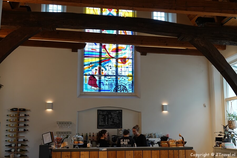Museumcafé in Museum van de Geest in Haarlem