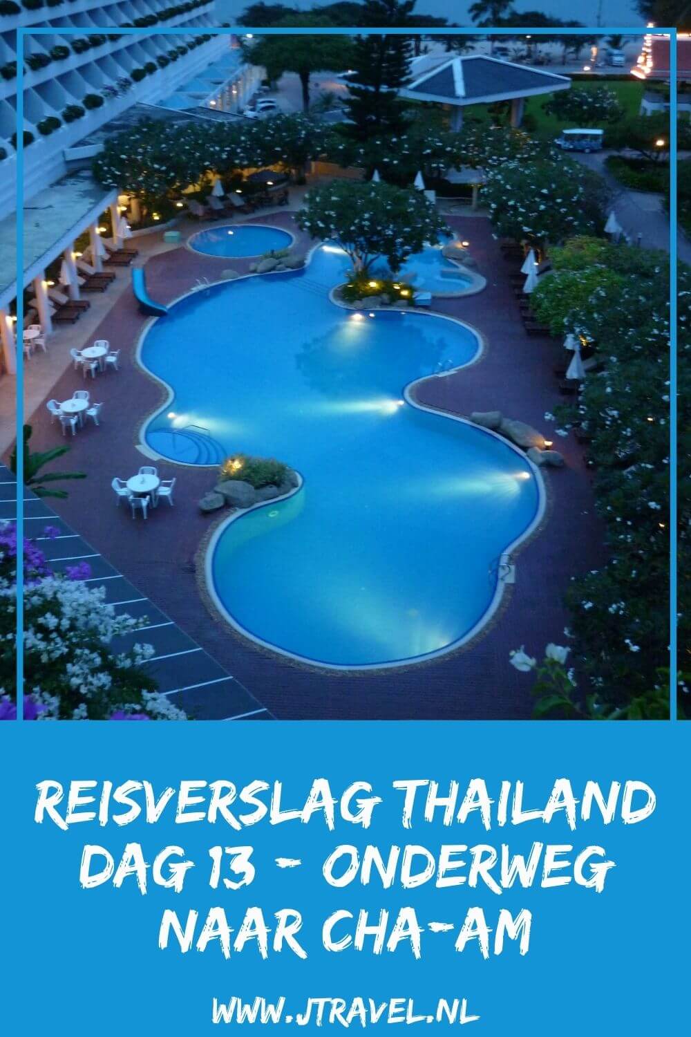 Op dag 13 van mijn 16-daagse groepsrondreis door Thailand reis ik verder naar het zuiden van Thailand, naar Cha-Am. De hele dag zitten we in de bus. Alles over de dertiende dag van mijn reis door Thailand lees je hier. Lees je mee? #Thailand #cha-am #reisverslag #jtravel #jtravelblog