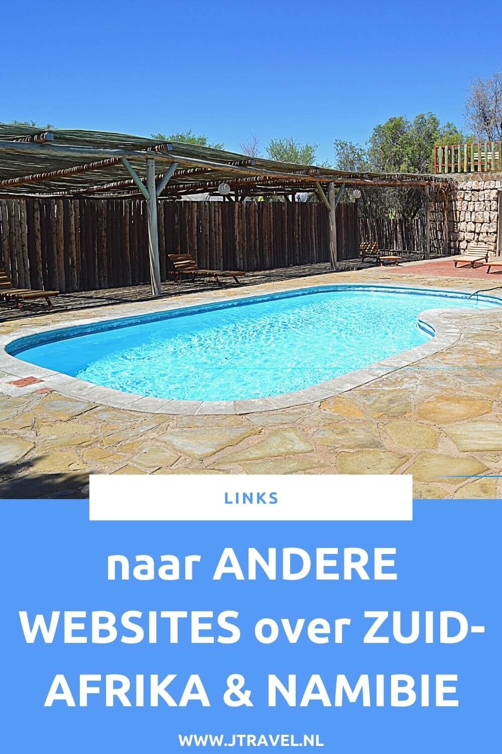 Hier vind je links naar de websites van de hotels waar ik in Zuid-Afrika & Namibië verbleef, naar de website van de reisorganisatie waar ik geboekt heb en andere websites die voor mij belangrijk waren in voorbereiding op mijn reis door Zuid-Afrika & Namibië. Lees je mee? #zuidafrika #namibie #jtravel #jtravelblog Hier vind je links naar de websites van de hotels waar ik in Zuid-Afrika & Namibië verbleef, naar de website van de reisorganisatie waar ik geboekt heb en andere websites die voor mij belangrijk waren in voorbereiding op mijn reis door Zuid-Afrika & Namibië. Lees je mee? #zuidafrika #namibie #jtravel #jtravelblog