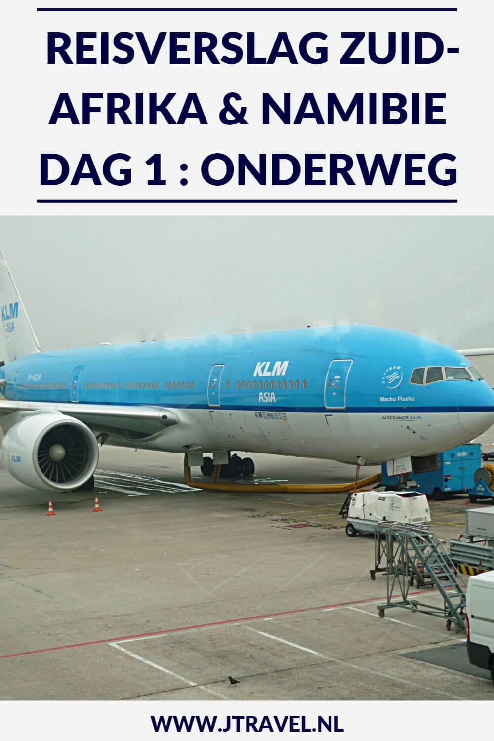 Op dag 1 van mijn 22-daagse groepsrondreis door Zuid-Afrika en Namibië zat ik in het vliegtuig. Ik vloog rechtstreeks met KLM naar Kaapstad. Alles over de eerste dag van mijn reis naar Zuid-Afrika en Namibië lees je hier. Lees je mee? #zuidafrika #namibie #reisverslag #jtravel #jtravelblog