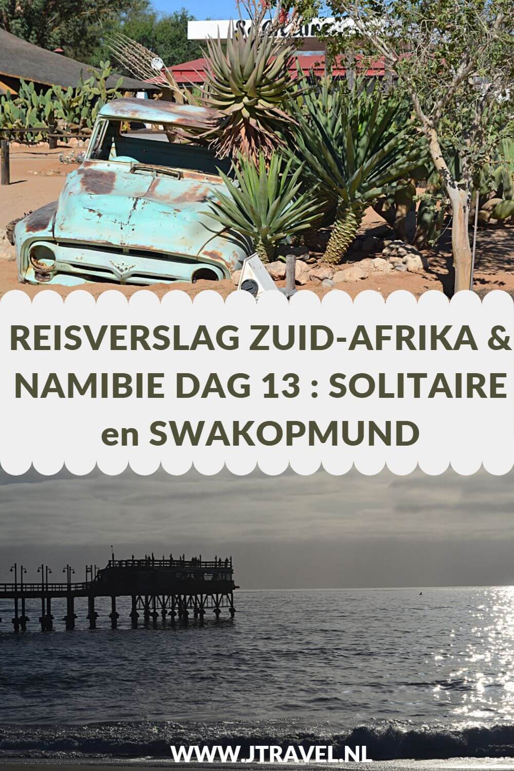 Op dag 13 van mijn rondreis door Zuid-Afrika en Namibië rijden via Solitaire naar de kustplaats Swakopmund. Alles over deze dertiende dag van mijn reis door Zuid-Afrika & Namibië lees je hier. Lees je mee? #namibie #solitaire #swakopmund #reisverslag #jtravel #jtravelblog Op dag 13 van mijn rondreis door Zuid-Afrika en Namibië rijden via Solitaire naar de kustplaats Swakopmund. Alles over deze dertiende dag van mijn reis door Zuid-Afrika & Namibië lees je hier. Lees je mee? #namibie #solitaire #swakopmund #reisverslag #jtravel #jtravelblog