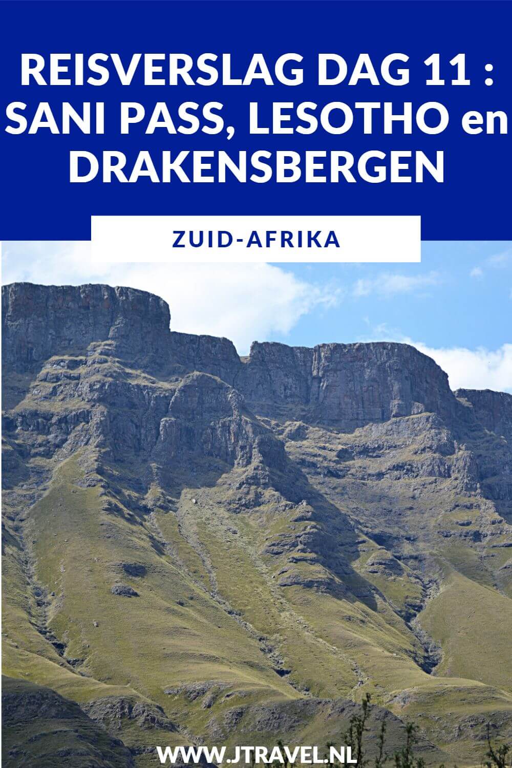 Op dag 11 van mijn 23-daagse groepsrondreis door Zuid-Afrika maak ik een fantastische excursie naar de Sani Pass en Lesotho. Alles over de elfde dag van mijn reis door Zuid-Afrika lees je hier. Lees je mee? #zuidafrika #sanipass #lesotho #drakensbergen #reisverslag #jtravel #jtravelblog Op dag 11 van mijn 23-daagse groepsrondreis door Zuid-Afrika maak ik een fantastische excursie naar de Sani Pass en Lesotho. Alles over de elfde dag van mijn reis door Zuid-Afrika lees je hier. Lees je mee? #zuidafrika #sanipass #lesotho #drakensbergen #reisverslag #jtravel #jtravelblog