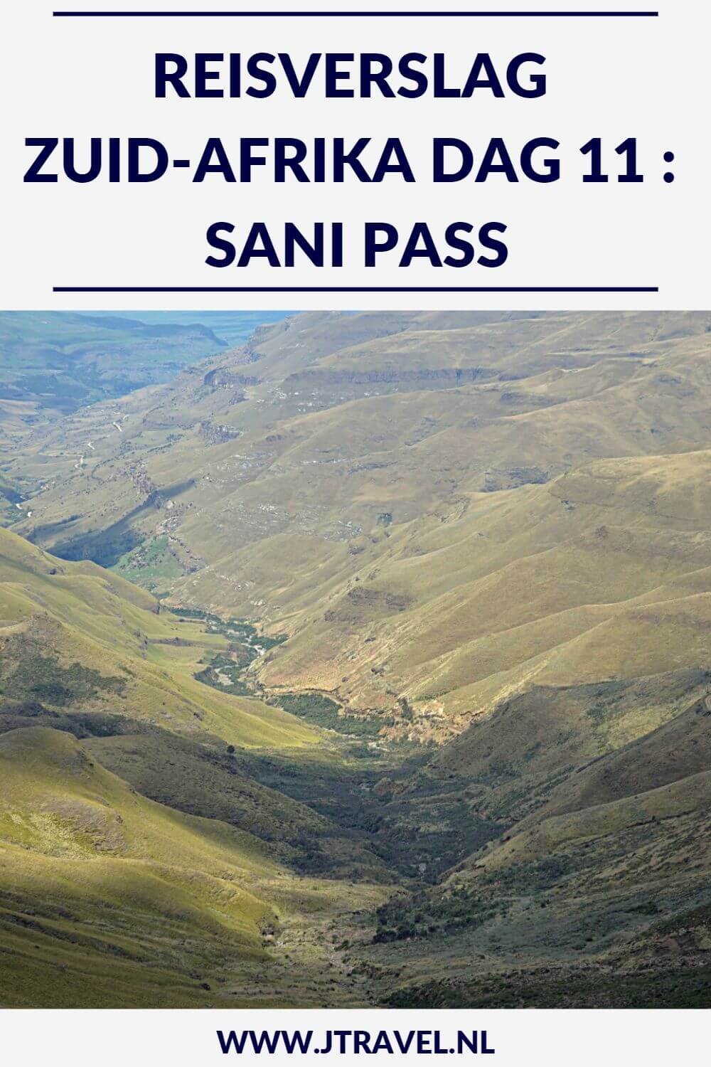 Op dag 11 van mijn 23-daagse groepsrondreis door Zuid-Afrika maak ik een fantastische excursie naar de Sani Pass en Lesotho. Alles over de elfde dag van mijn reis door Zuid-Afrika lees je hier. Lees je mee? #zuidafrika #sanipass #lesotho #drakensbergen #reisverslag #jtravel #jtravelblog Op dag 11 van mijn 23-daagse groepsrondreis door Zuid-Afrika maak ik een fantastische excursie naar de Sani Pass en Lesotho. Alles over de elfde dag van mijn reis door Zuid-Afrika lees je hier. Lees je mee? #zuidafrika #sanipass #lesotho #drakensbergen #reisverslag #jtravel #jtravelblog