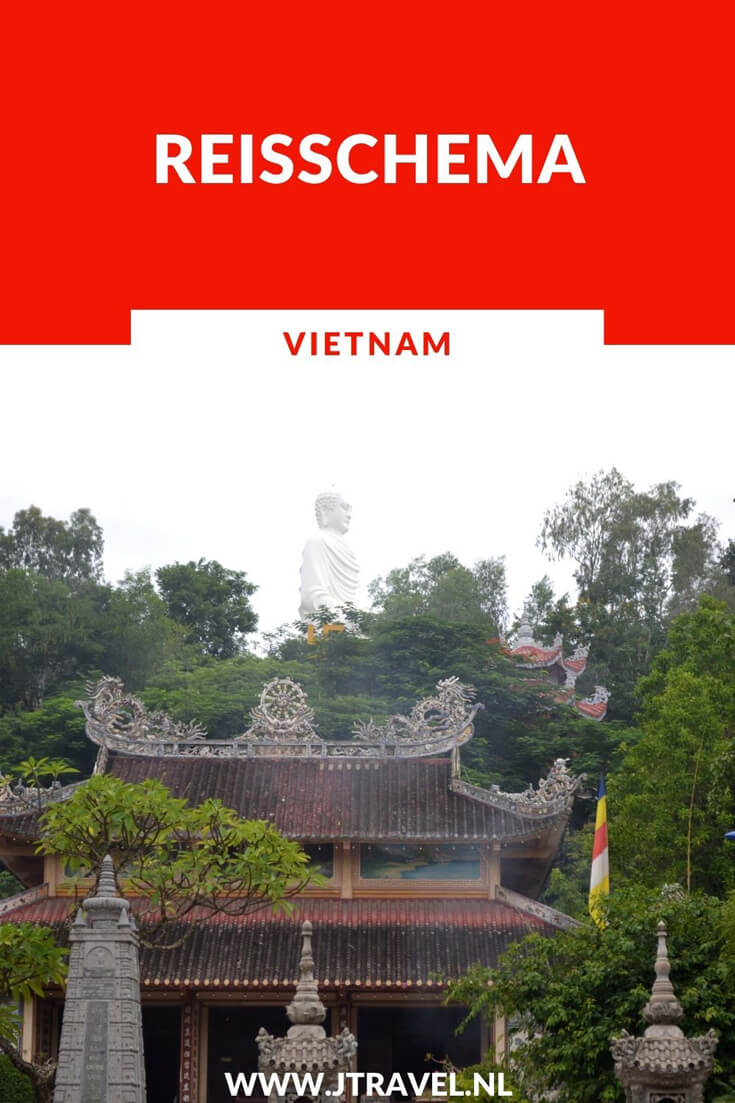 Mijn complete reisschema van dag tot dag van mijn 21-daagse rondreis door Vietnam lees je hier. Lees je mee? #vietnam #reisschema #jtravel #jtravelblog