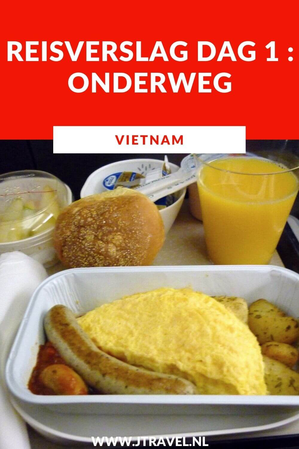 Op dag 1 van mijn 21-daagse groepsrondreis door Vietnam zat ik in het vliegtuig. Ik vloog vanaf Amsterdam naar Hongkong. Alles over de eerste dag van mijn reis door Vietnam lees je hier. Lees je mee? #vietnam #reisverslag #jtravel #jtravelblog