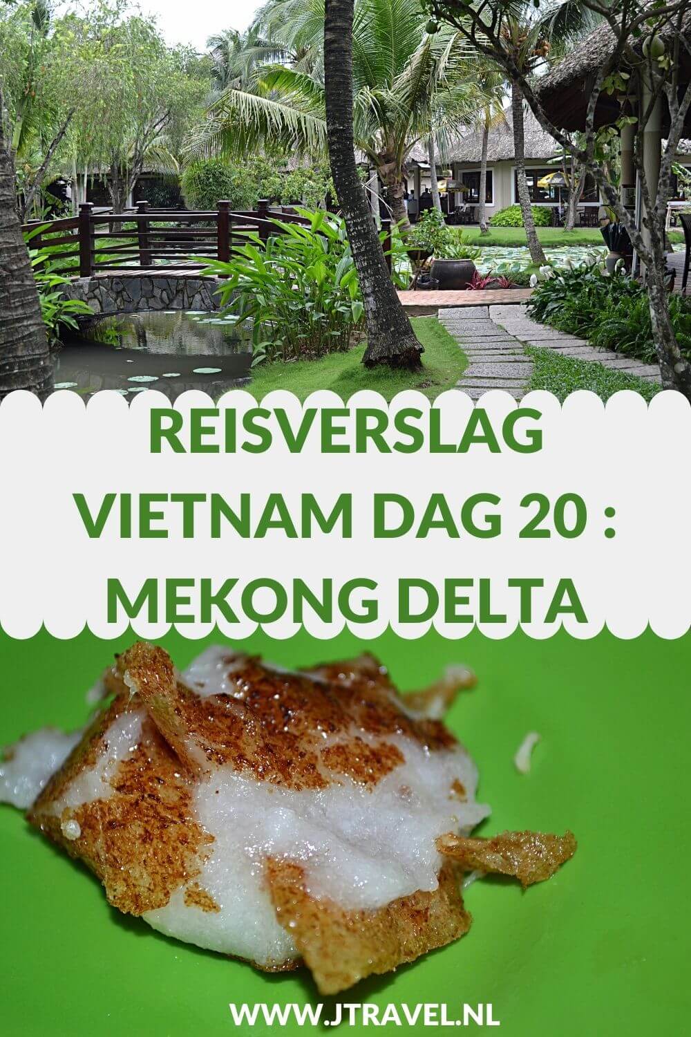 Ook op dag 20 van mijn 21-daagse groepsrondreis door Vietnam maak ik nog een boottocht door de Mekong Delta. De reis is ten einde en 's middags is de terug naar de luchthaven van Ho Chi Minh City. Alles over de twintigste dag van mijn reis door Vietnam lees je hier. Lees je mee? #vietnam #mekongdelta #cantho #boottocht #reisverslag #jtravel #jtravelblog
