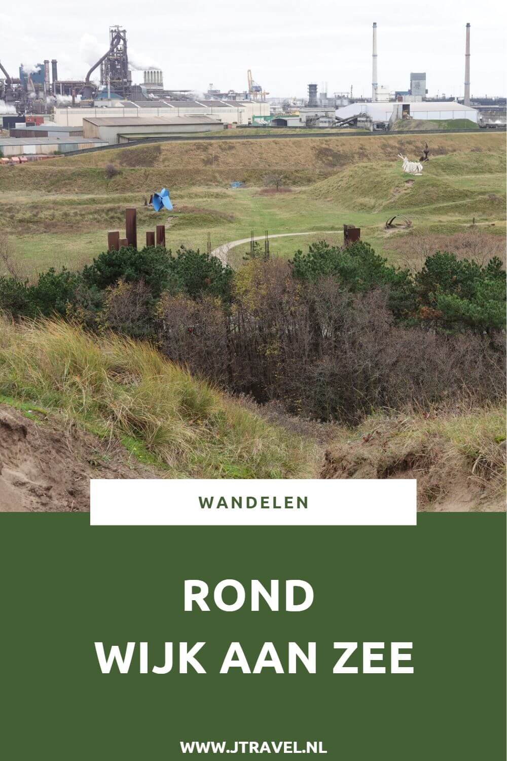 Ik maakte een wandeling in en rond Wijk aan Zee, een wandelroute langs kunst, langs bunkers, over het strand en door de duinen. Een wandeling uitgezet van Wandelnetwerk Noord-Holland. Een mooie wandeling in en rond Wijk aan Zee. Wandel je mee? #wijkaanzee #beeldenparkeenzeevanstaal #duinen #strand #tatasteel #wandelnetwerknoordholland #jtravelblog #jtravel