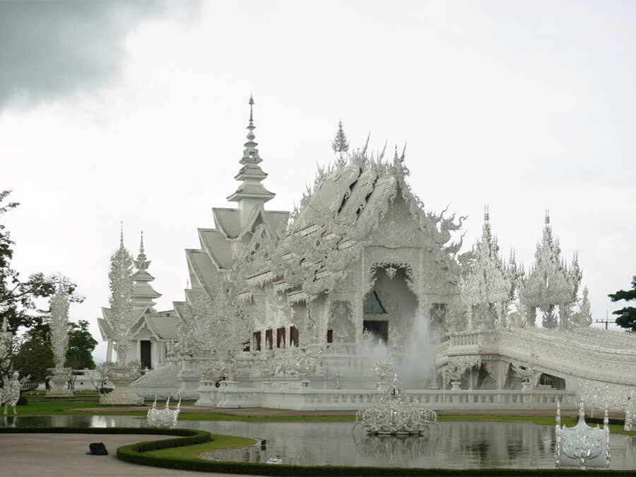 De Wat Rong Khun Tempel bij Chiang Rai / Copyright © JTravel.nl