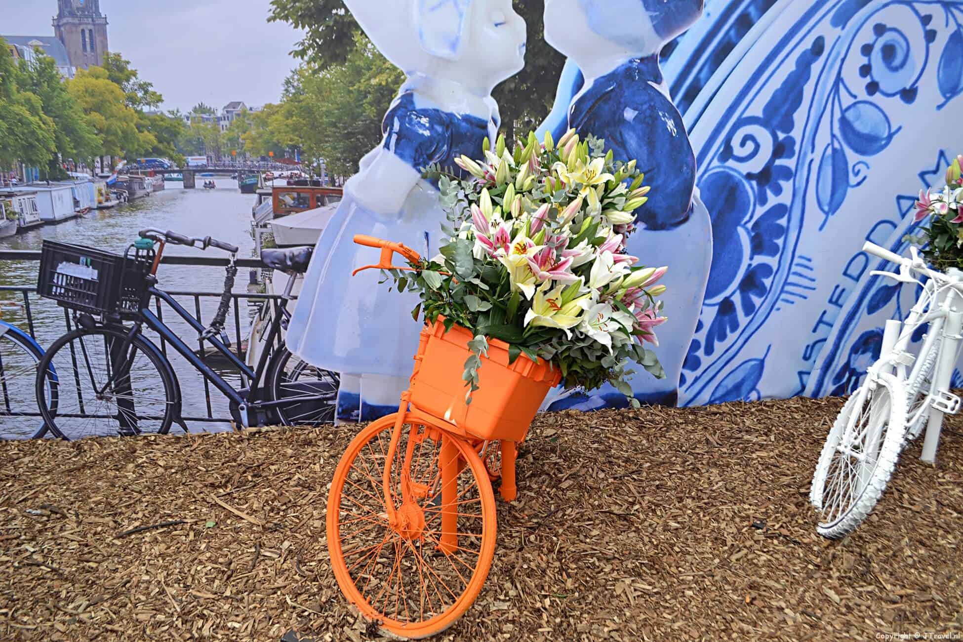 Foto's van de binnententoonstelling op de Keukenhof 2018